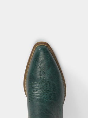 dark-green-cutout-star-pattern-cowgirl-boots-pointy