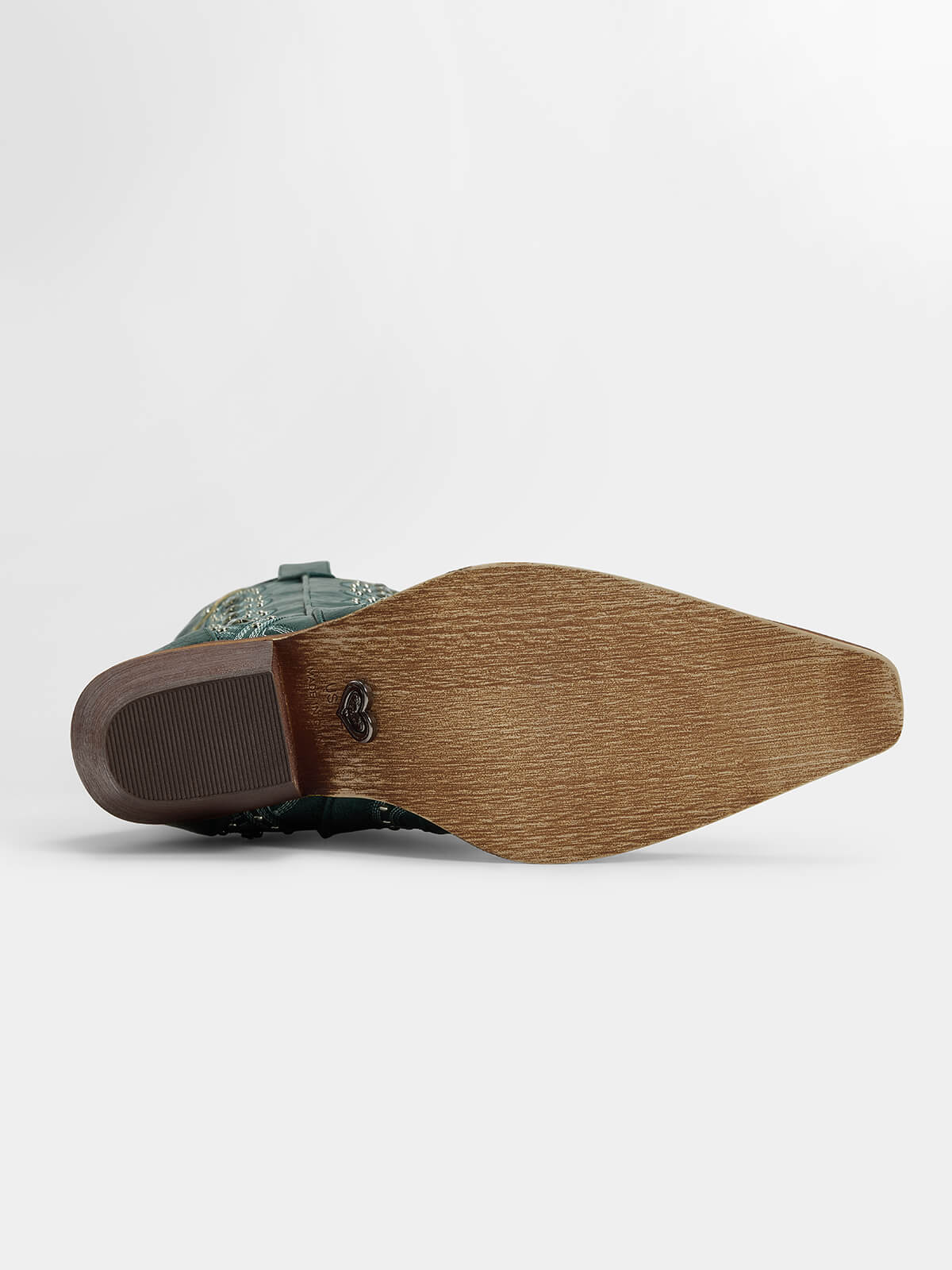 dark-green-embroidered-riveted-and-gemstone-western-boots-rubber