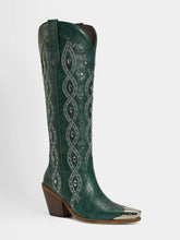 dark-green-embroidered-riveted-and-gemstone-western-boots
