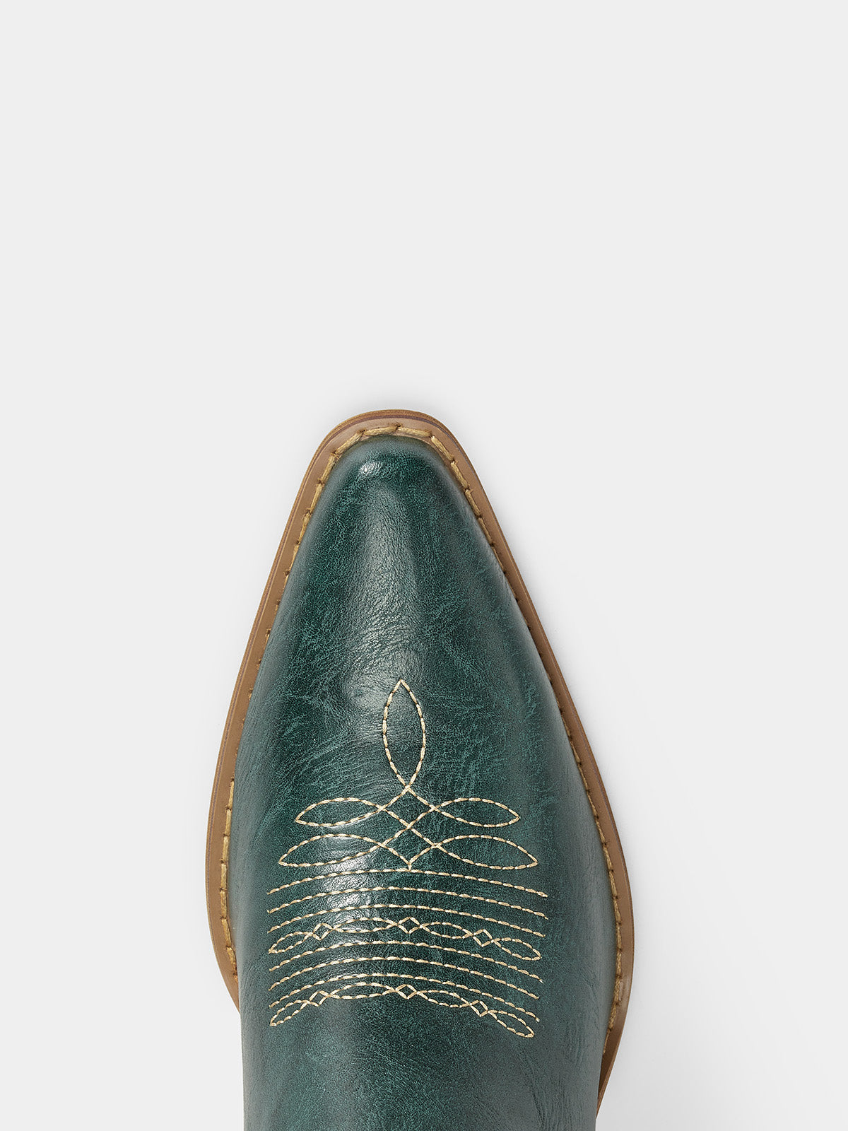dark-green-riveted-embroidered-floral-western-boots-pointy