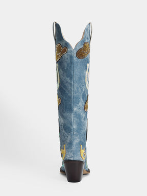 denim-blue-horseshoe-womens-western-boots-mid-heel
