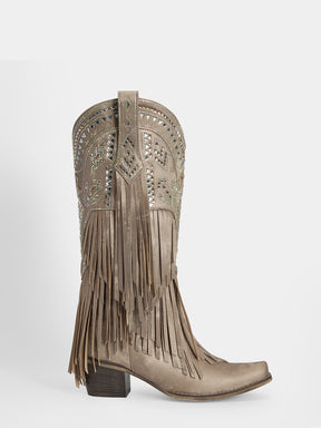 distressed_taupe_block_heel_fringe_cowgirl_boots