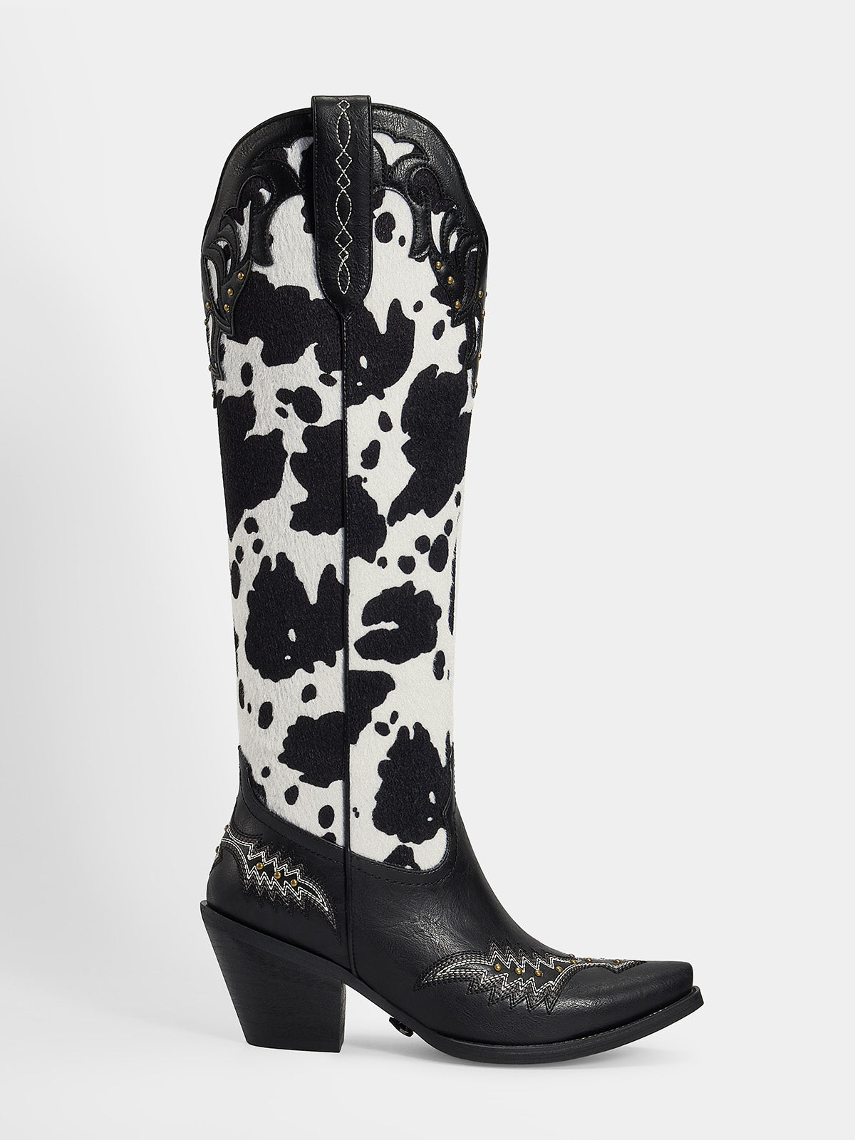 embroidered-rivets-cow-print-boots