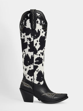 embroidered-rivets-cow-print-boots