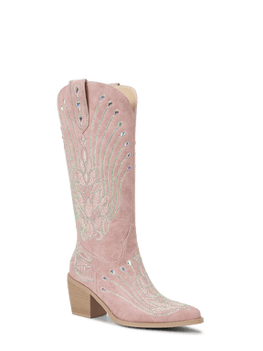 faded-pink-embroidered-leaf-bridal-cowboy-boots