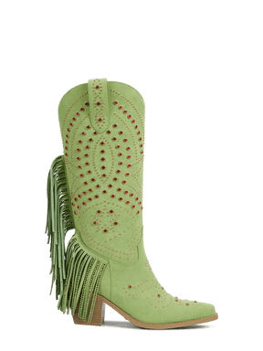 fresh-green-tassel-red-crystals-cowgirl-boots-pull-on