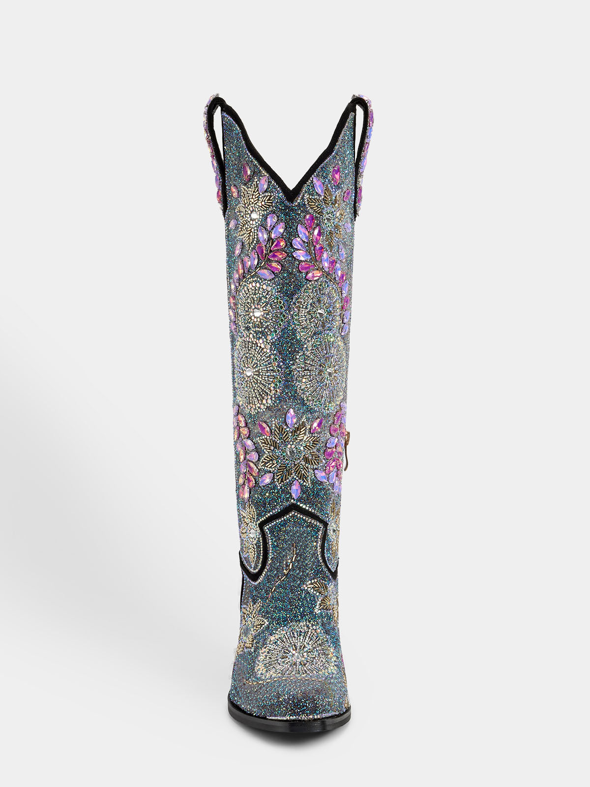 glitter_blue_pink_rhinestone_floral_western_cowgirl_boots