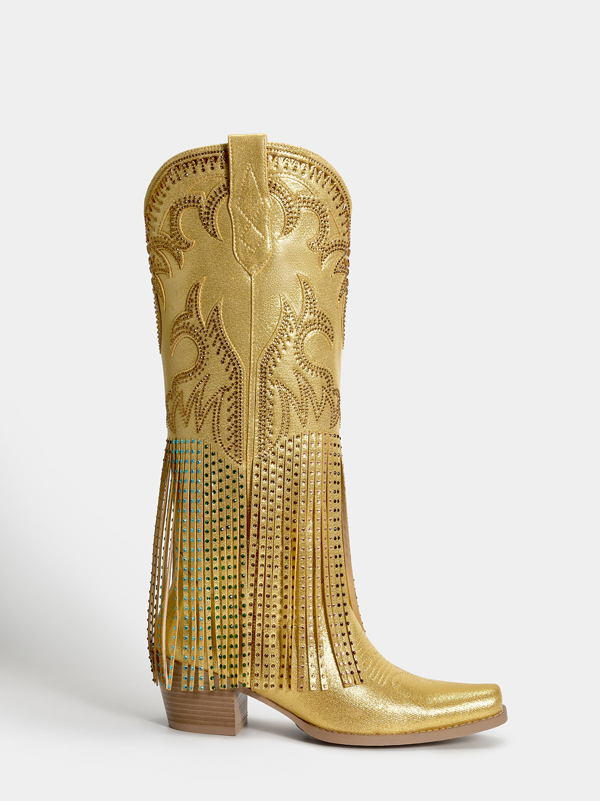 gold-flame-rhinestones-fringe-music-festival-cowgirl-boots-pull-on