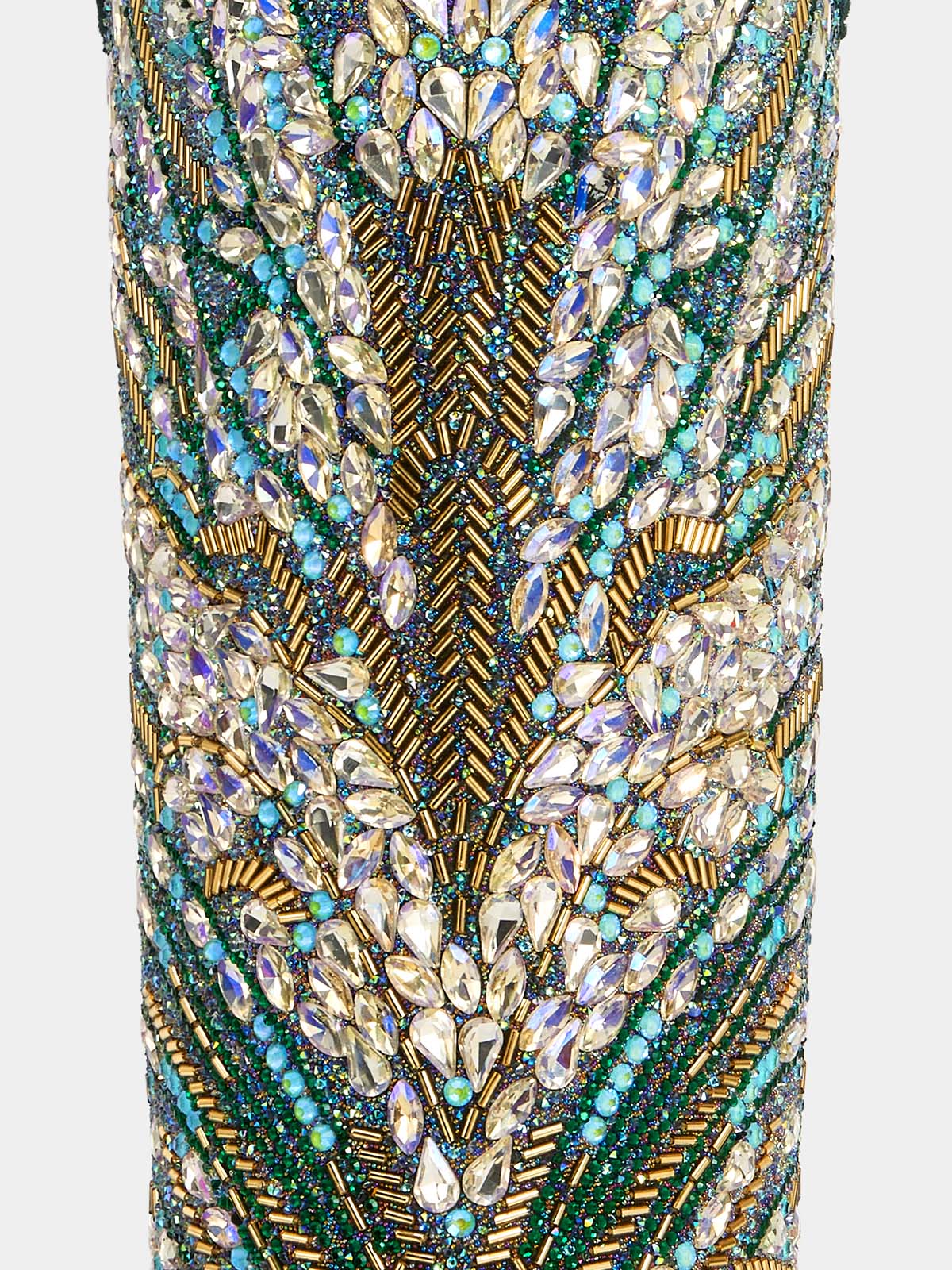 green_peacock_crystal_beaded_western_boots