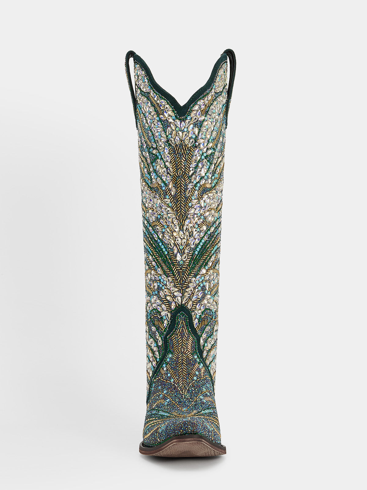 green_peacock_full_crystal_western_boots
