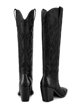 Wetkiss Embroidered Cowgirl Boots - JX065 - Rear