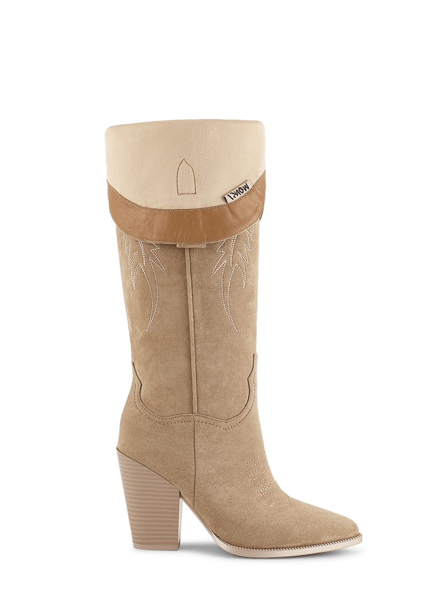 Wetkiss Knee High Cowboy Boots - LJ277 - Aspect