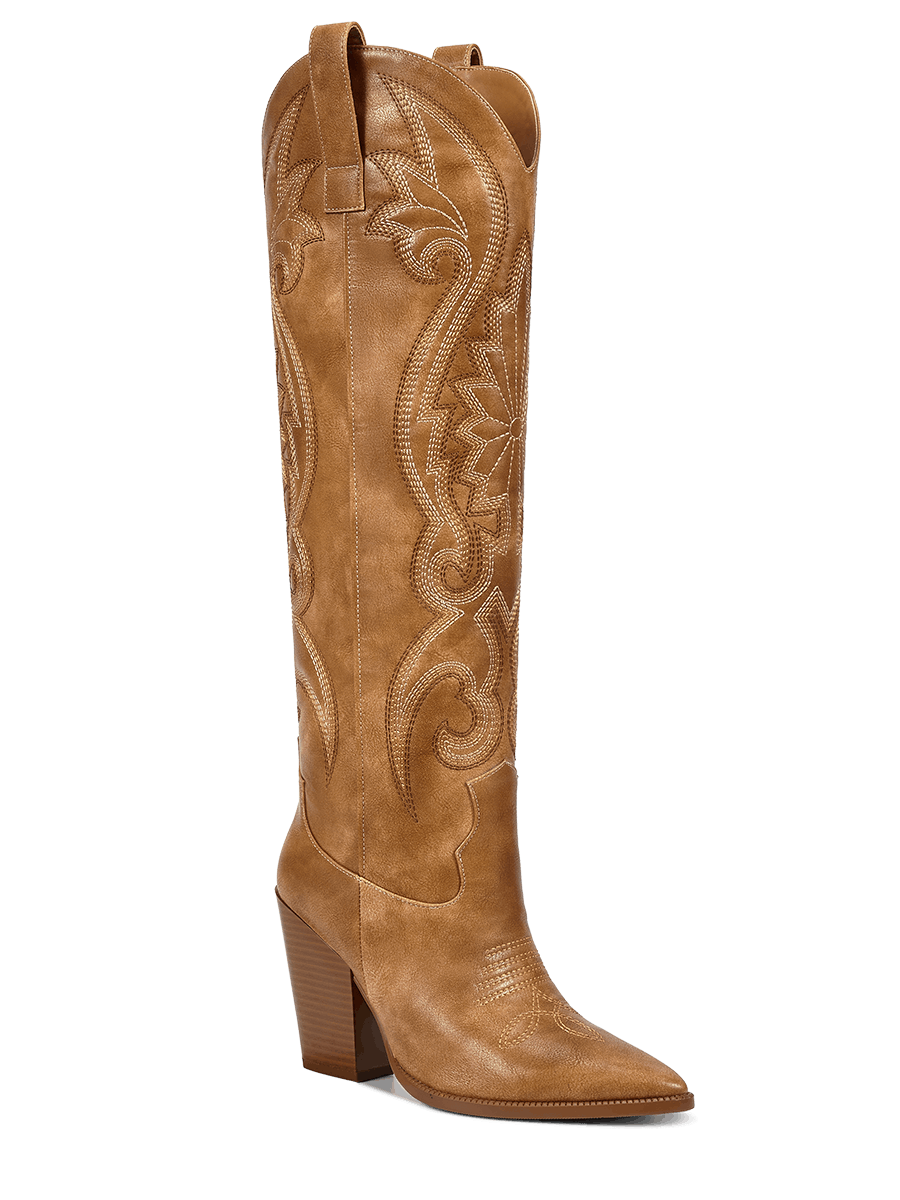 matte-brown-floral-embroidered-western-boots-2
