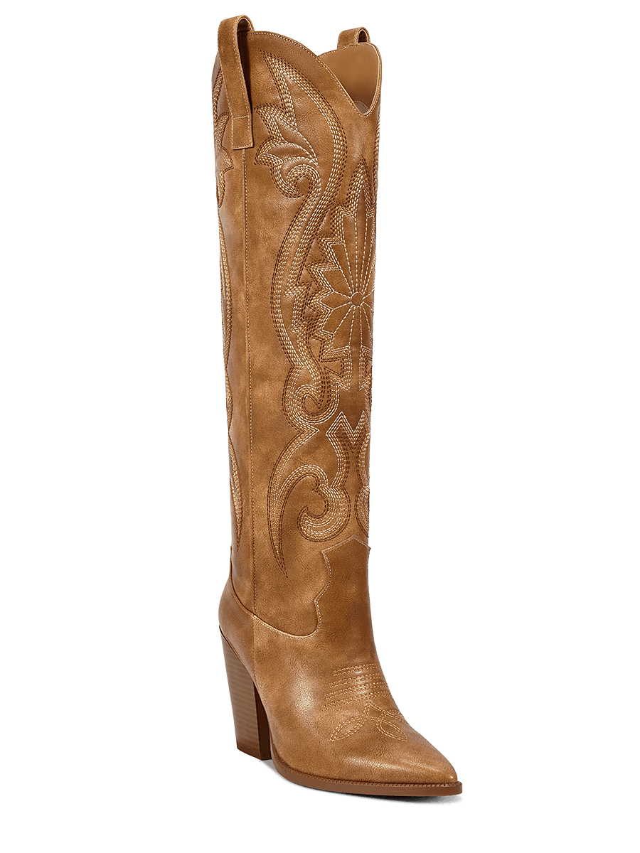 matte-brown-floral-embroidered-western-boots