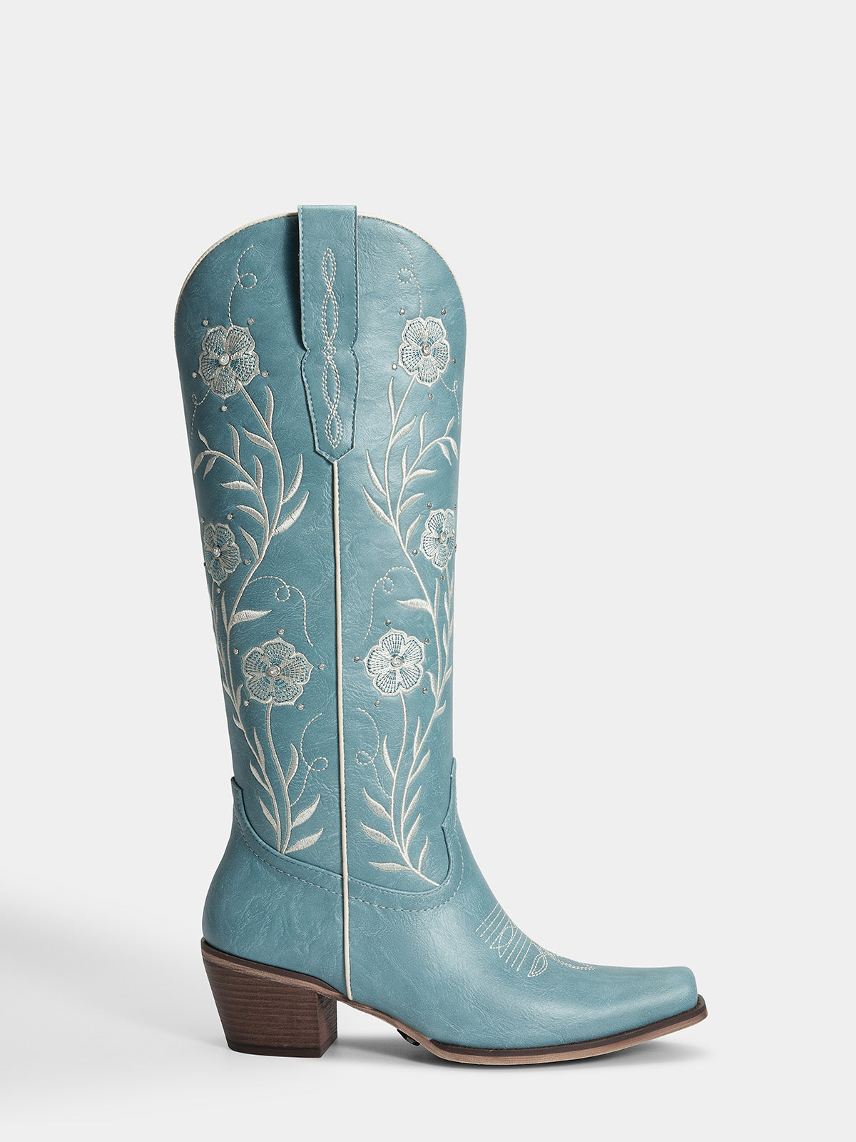 muted-blue-embroidered-floral-motifs-cowgirl-boots-pull-on