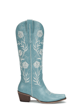 muted-blue-embroidered-floral-motifs-cowgirl-boots-pull-on