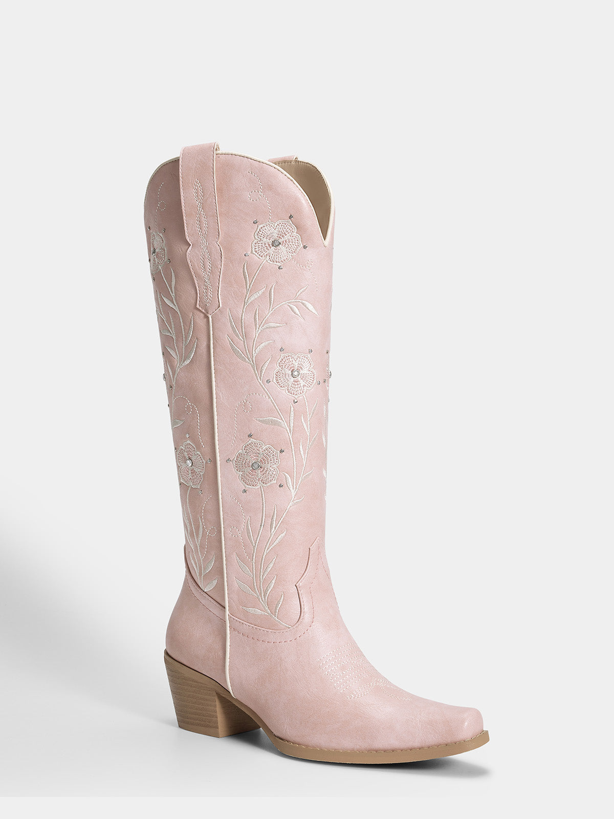 muted-pink-embroidered-floral-motifs-cowgirl-boots