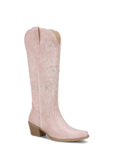 muted-pink-embroidered-floral-motifs-cowgirl-boots