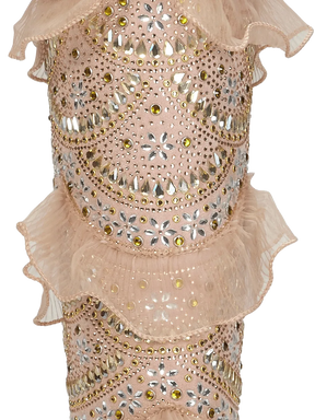 muted-pink-layered-ruffled-rhinestones-faux-suede-cowgirl-boots