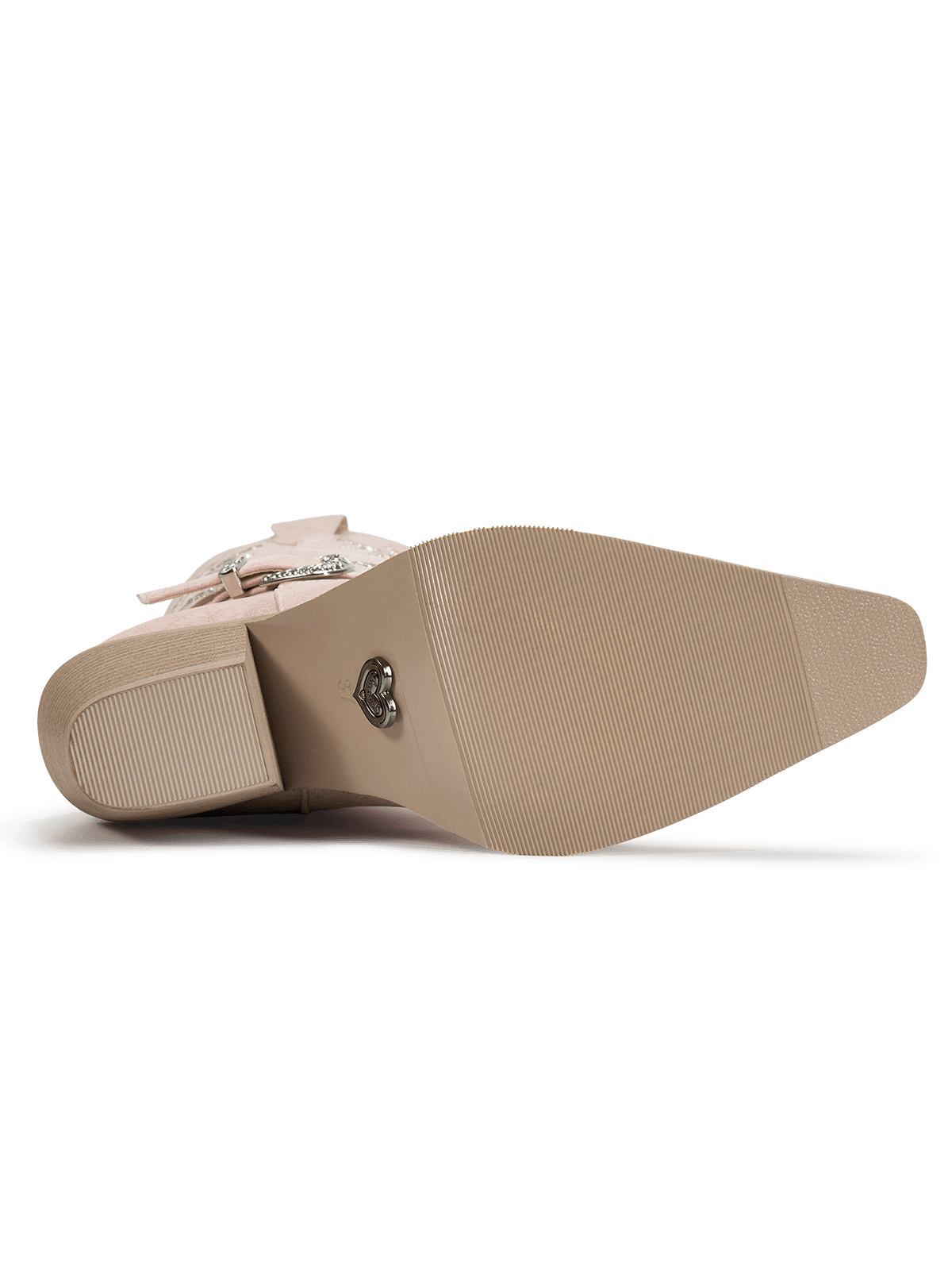 muted-pink-straps-rhinestones-cowgirl-boots-rubber