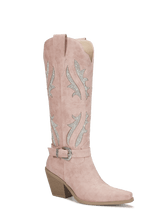 muted-pink-straps-rhinestones-cowgirl-boots