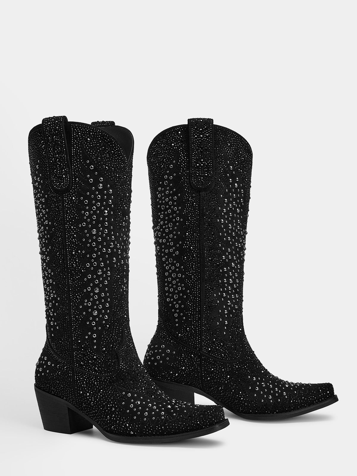pair_black_full_rhinestone_suede_western_cowgirl_boots