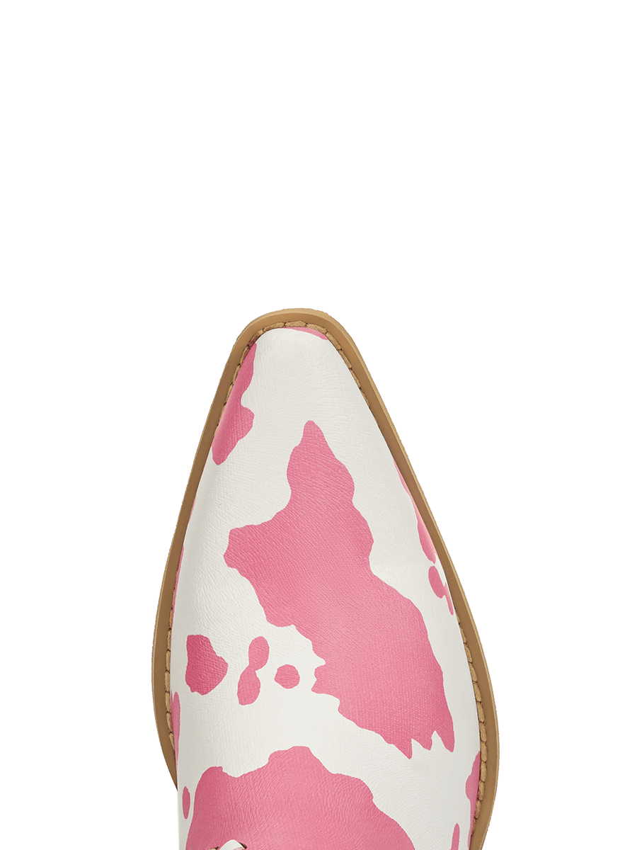 pink-and-white-cow-print-fringe-cowgirl-boots-apricot