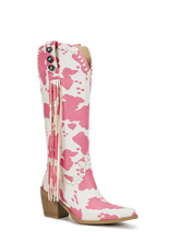 pink-and-white-cow-print-fringe-cowgirl-boots
