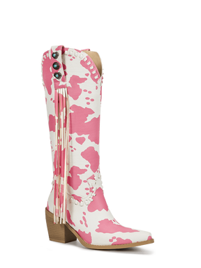 pink-and-white-cow-print-fringe-cowgirl-boots