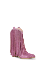 pink-fringe-rhinestone-western-ankle-boots