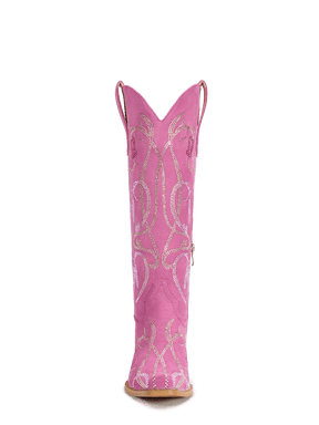 pink-rhinestone-lily-pattern-mid-calf-cowgirl-boots