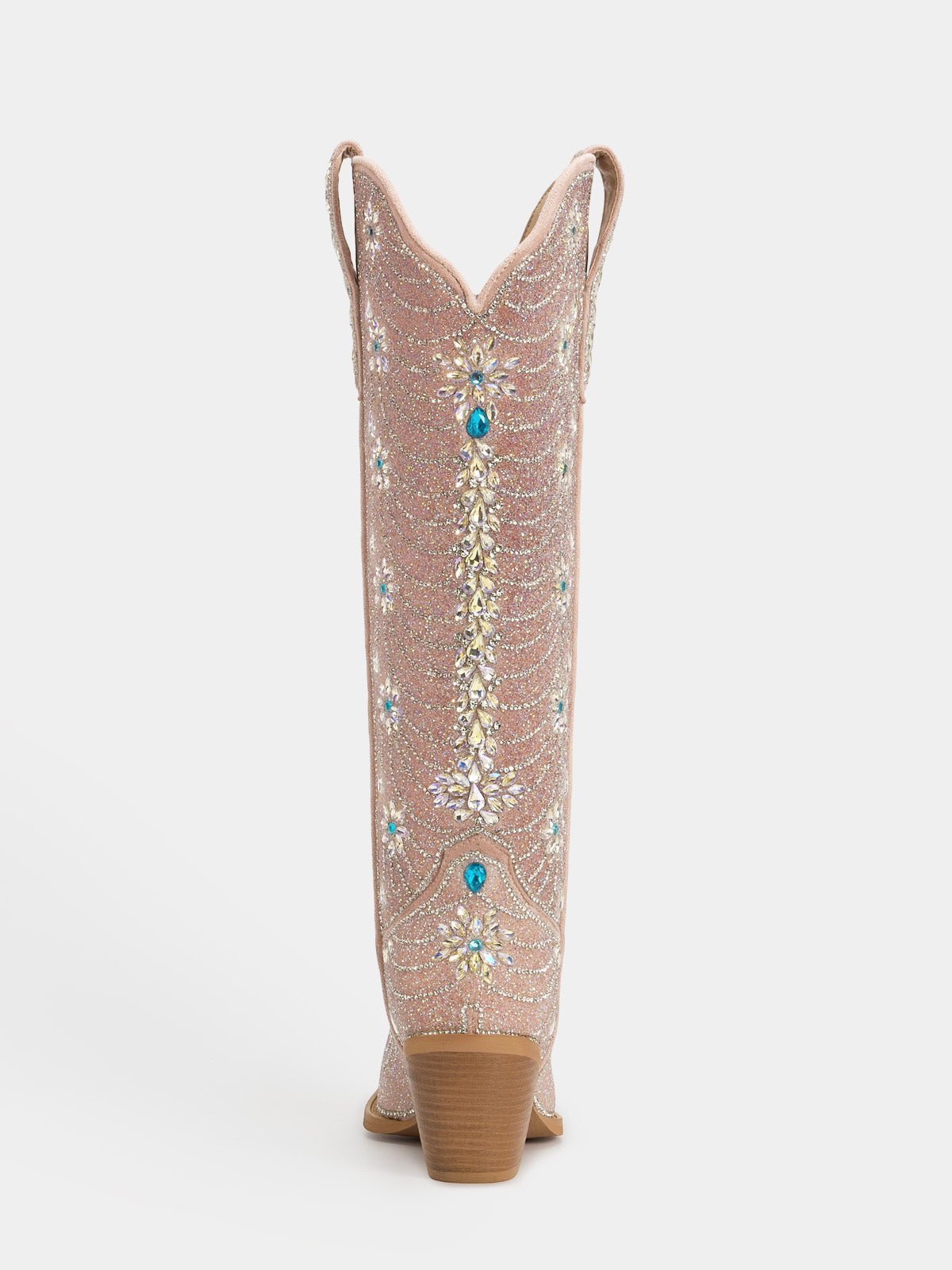pink_glitter_back_crystal_western_boots