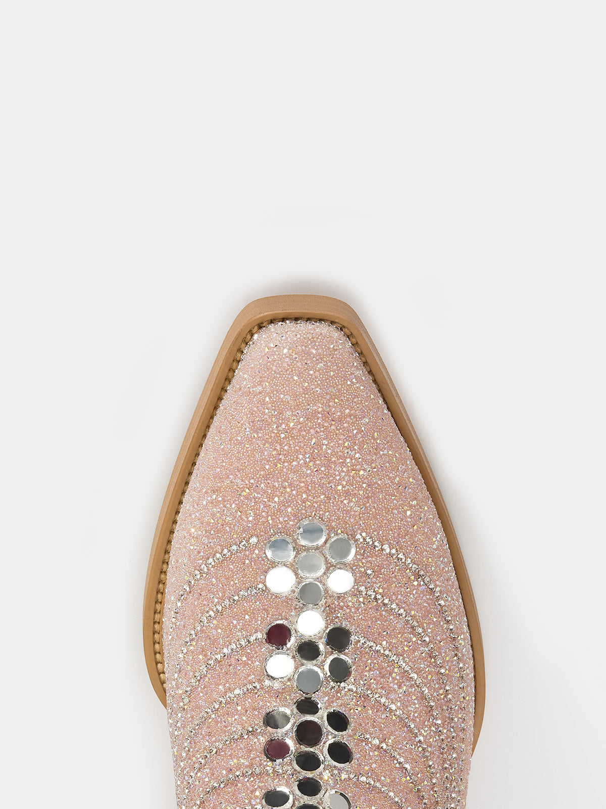 pink_glitter_mirror_embellished_western_boots