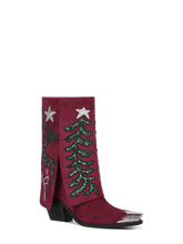 red-christmas-theme-fold-over-rhinestone-boots