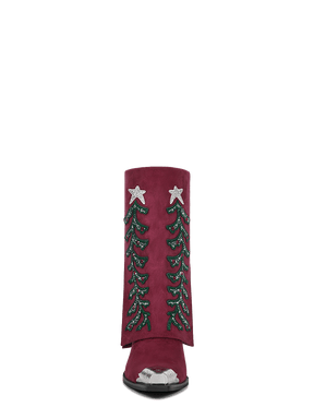 red-christmas-theme-fold-over-rhinestone-mid-calf-boots