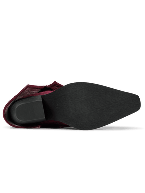 red-christmas-theme-fold-over-rhinestone-rubber-boots