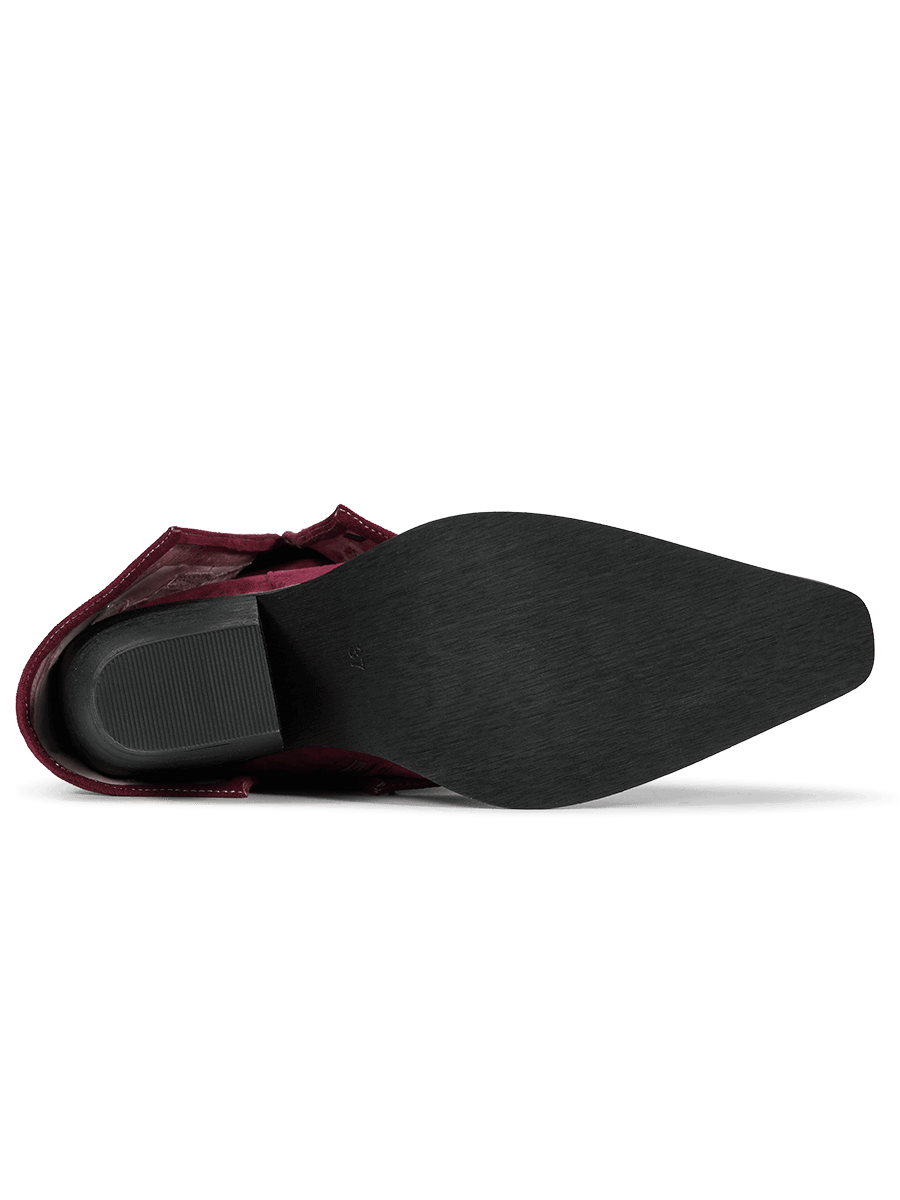 red-christmas-theme-fold-over-rhinestone-rubber-boots