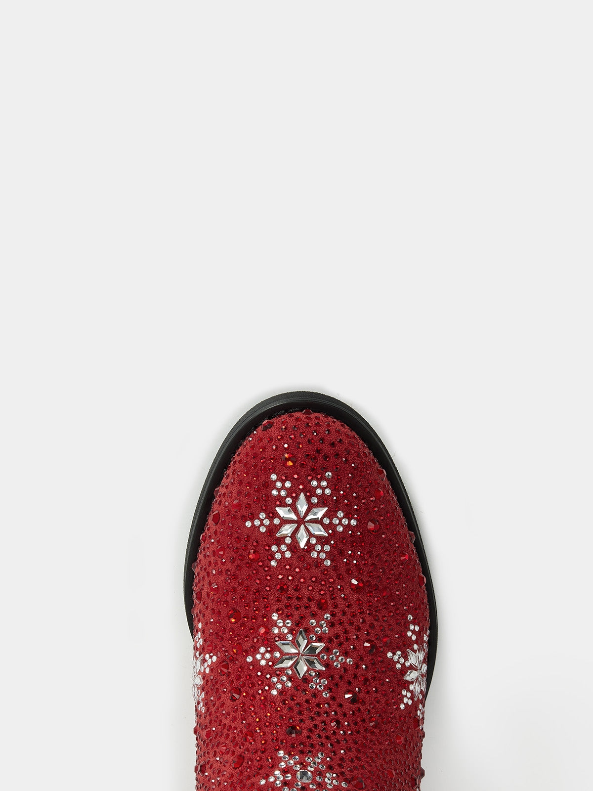 red_rhinestone_snowflake_round_toe_cowgirl_boots