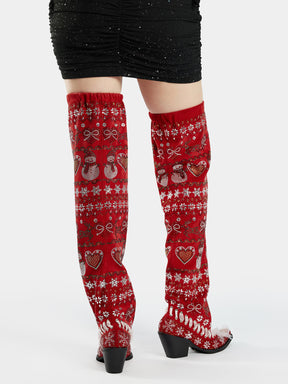 red_snowman_heart_rhinestone_slouchy_western_boots