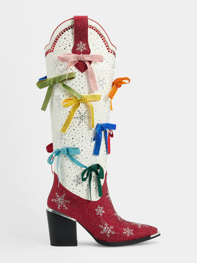 red_white_rainbow_bow_rhinestone_cowgirl_boots