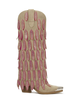 sand-beige-fold-over-dangle-leaves-pull-on-western-cowgirl-boots