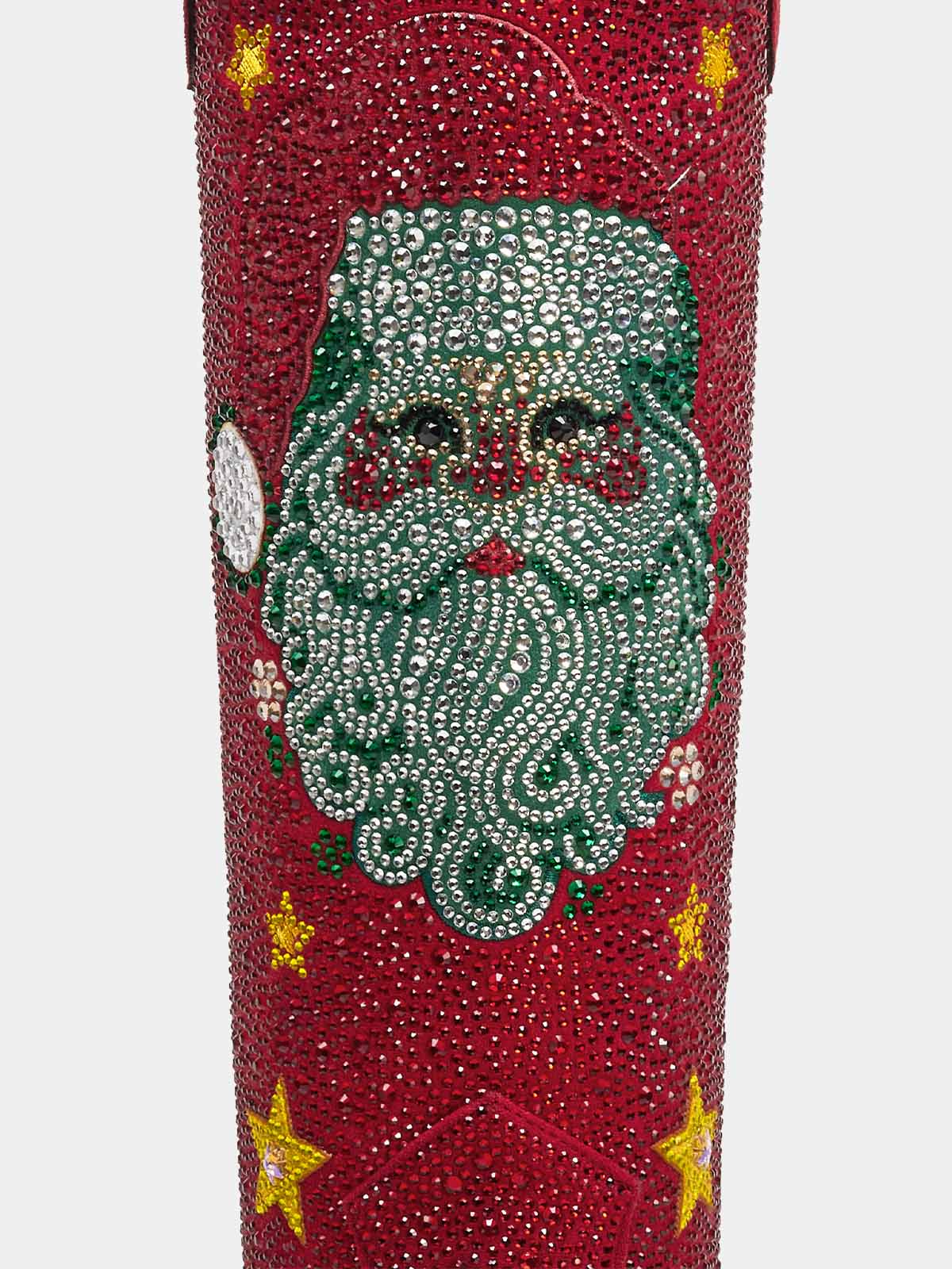 santa_portrait_rhinestone_western_boots