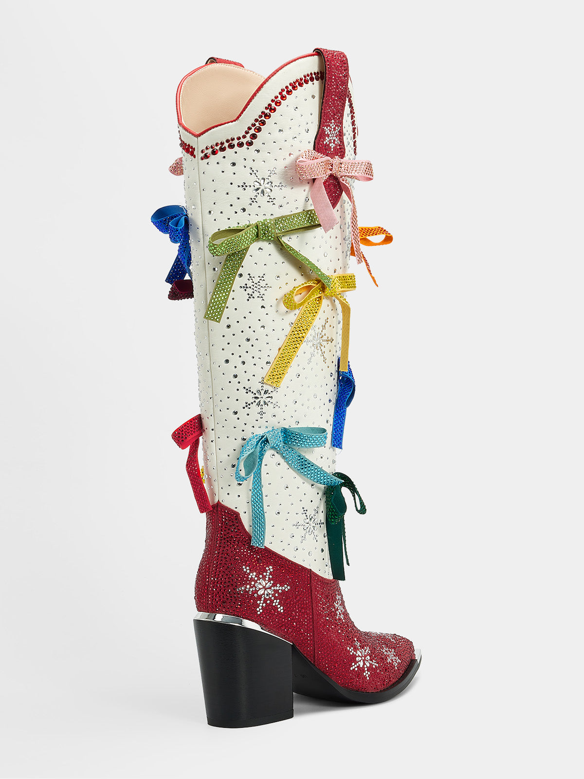 silver_tip_rainbow_bow_rhinestone_western_boots