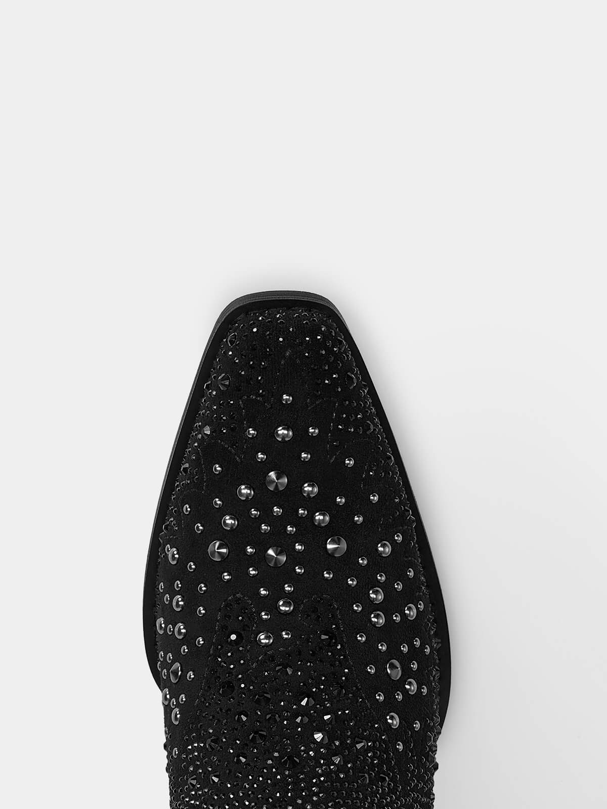 snip_toe_black_suede_rhinestone_western_boots