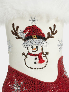 snowman_reindeer_antler_rhinestone_embellished_boots