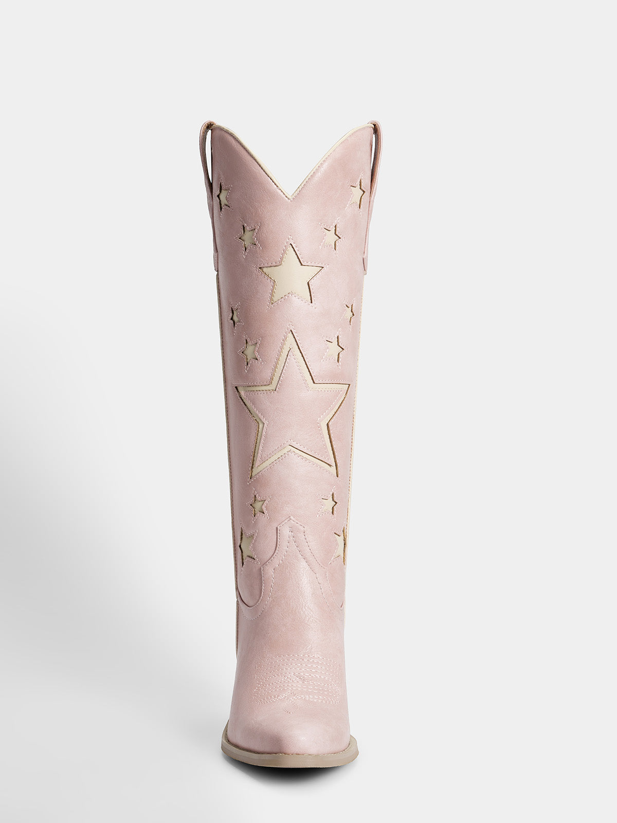 soft-pink-cutout-star-pattern-cowgirl-boots-knee-high