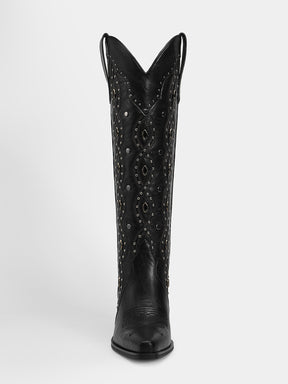  studded_western_knee_high_boots