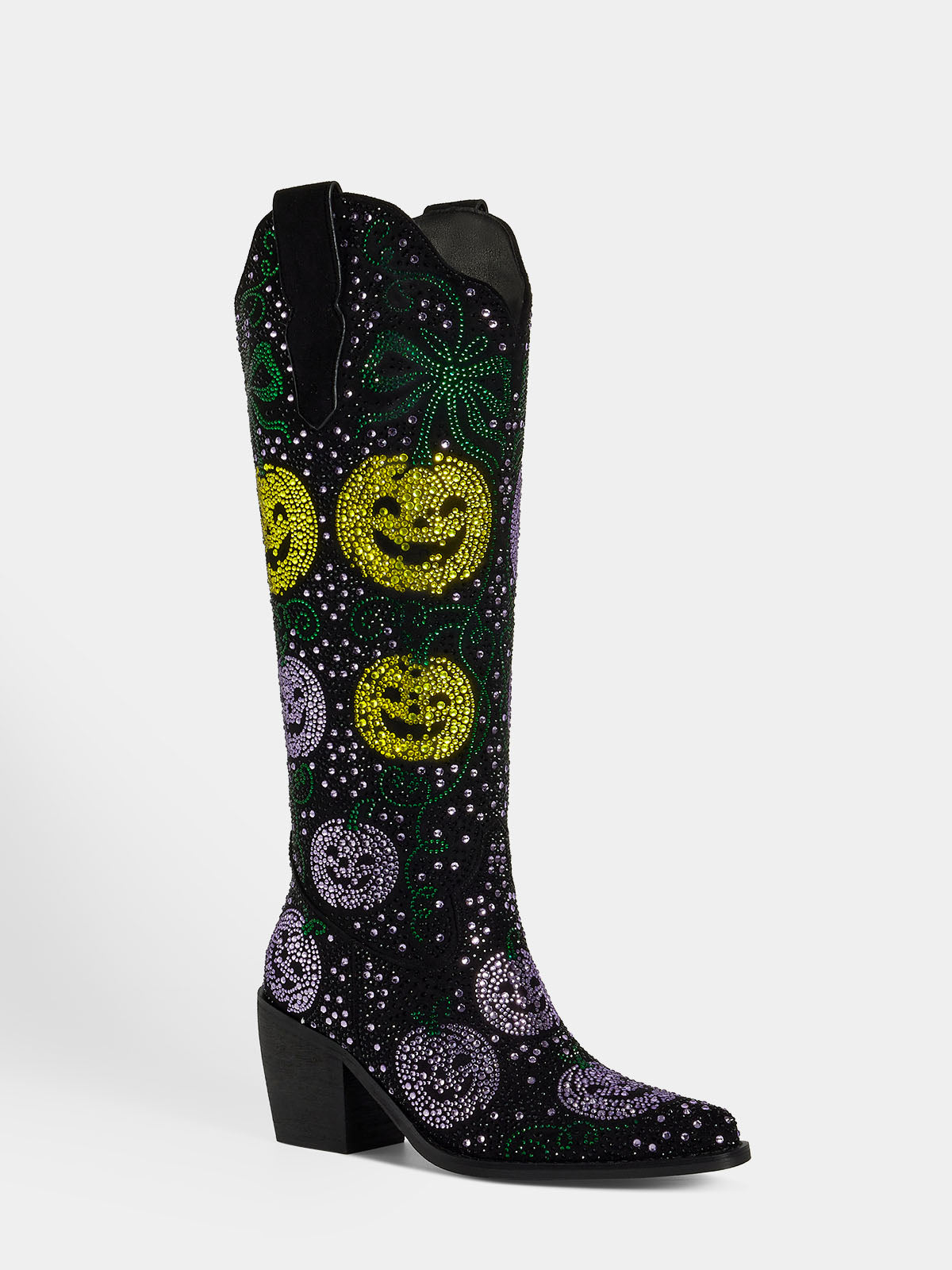 suede_rhinestone_halloween_pumpkin_western_boots