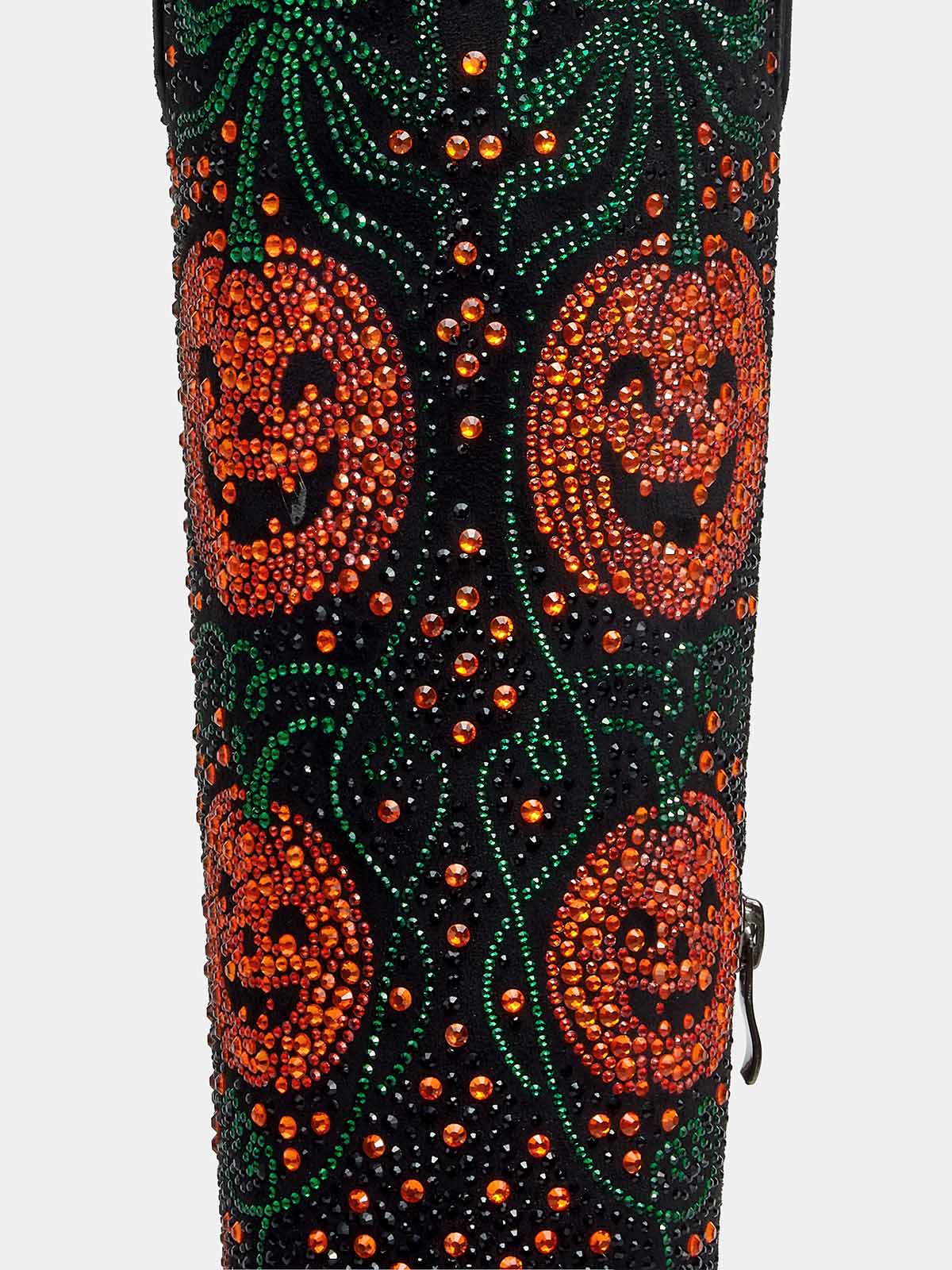 suede_rhinestone_pumpkin_jackolantern_western_boots