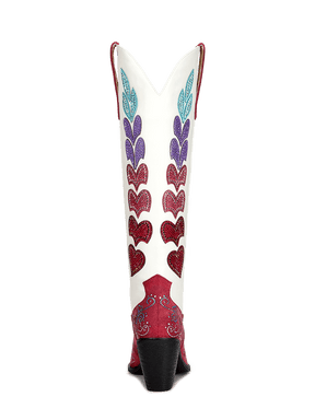 valentines-day-red-and-white-heart-leaf-high-heel-cowgirl-boots